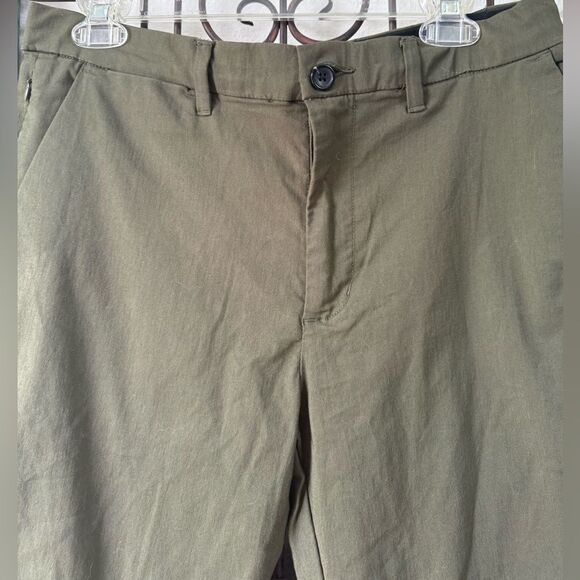 Goodfellow & Co. Men's Slim fit Hennepin Olive Green Chino Pants.34x32. - Picture 2 of 10